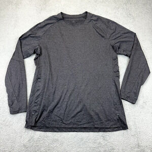lululemon athletica Gray Long Sleeve Tee